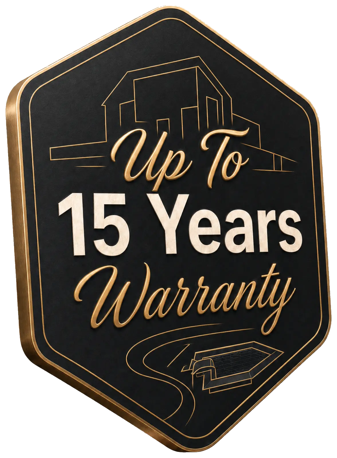 Up to 15 years warranty